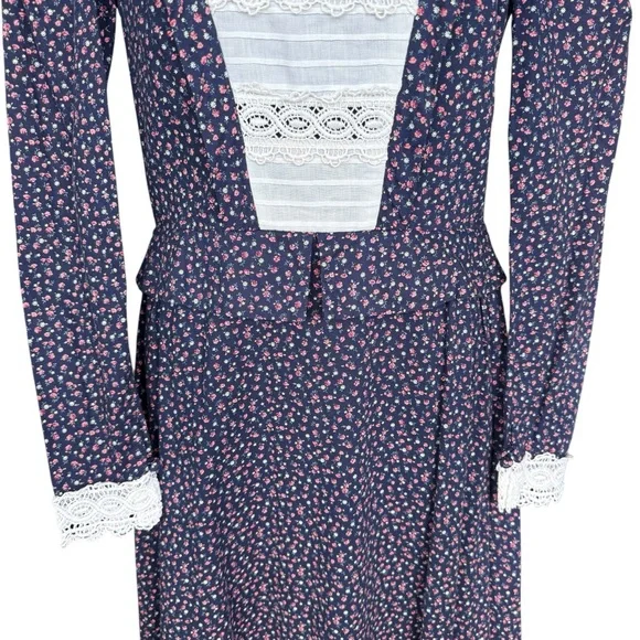 Princess Kaiulani Carol & Mary MuuMuu Hawaiian Dress Victorian Cottage Fits 2-4 - Picture 4 of 9